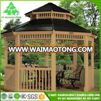 Hot new products for 2016 durable wooden garden outdoor gazebo / gazebo customized