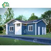 Modern prefab luxury smart 2 story house villas manufacturer