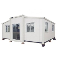 Manufacturer price prefabricated mobile shipping 20ft 40ft folding expandable luxury container house