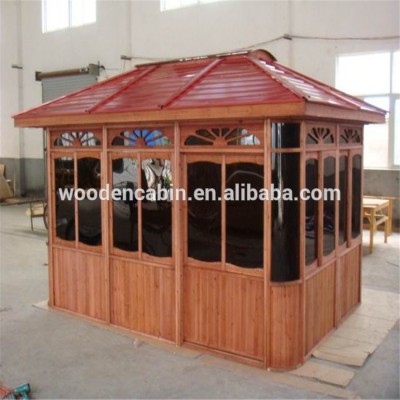 Canada standard wooden Bar Gazebo