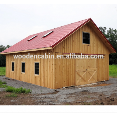 Fast building prefab wooden Barn