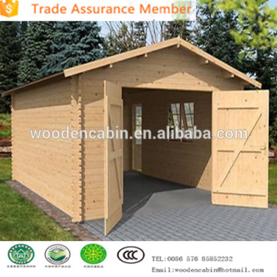 Popular prefab wooden carport with good quality