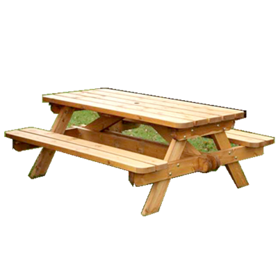 outdoor wooden picnic table for sale