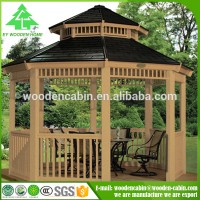 Hot new products for 2016 durable wooden garden outdoor gazebo / gazebo customized