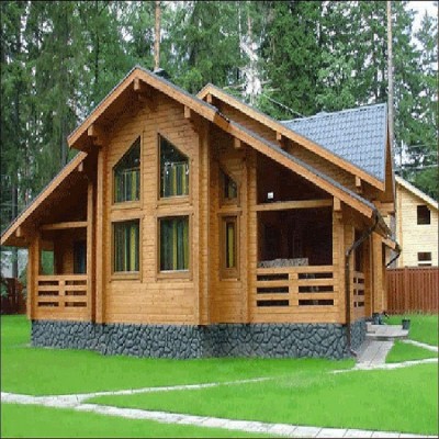 Professional prefab wooden structure house with manufacturer price