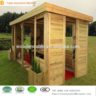 Beautiful wooden kit gazebo