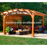 wooden garden gazebo pergola