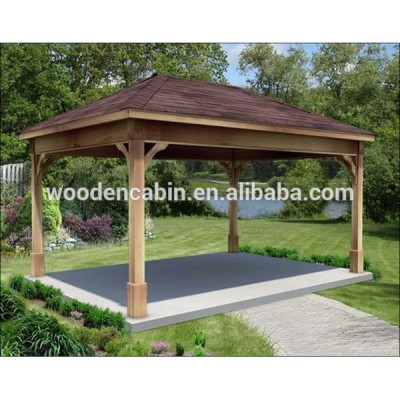 Professional supply Lowest price cheap wooden gazebos for Promotion