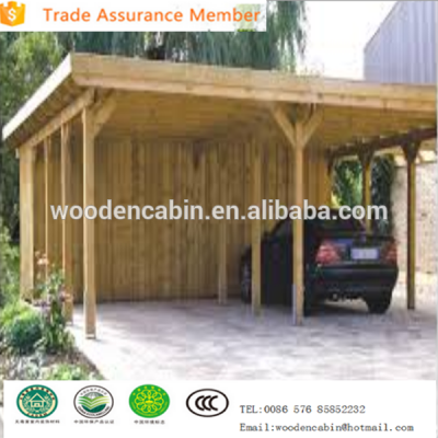 Wooden carport with good quality