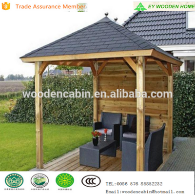 2015 best sell high quality wooden gazebo