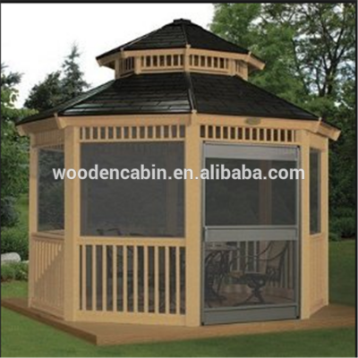 Hot new products for 2016 durable wooden garden outdoor gazebo / gazebo customized